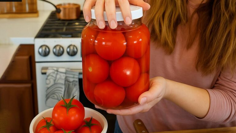 Dieser geniale Trick hält frische Tomaten ein ganzes Jahr lang… ohne Kühlschrank!