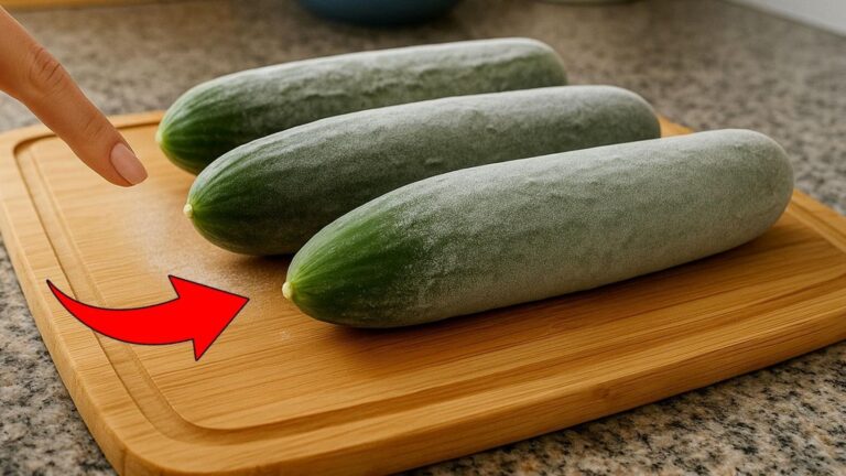 Dieser vergessene Trick macht Gurkenmonate lang frisch und knackig…