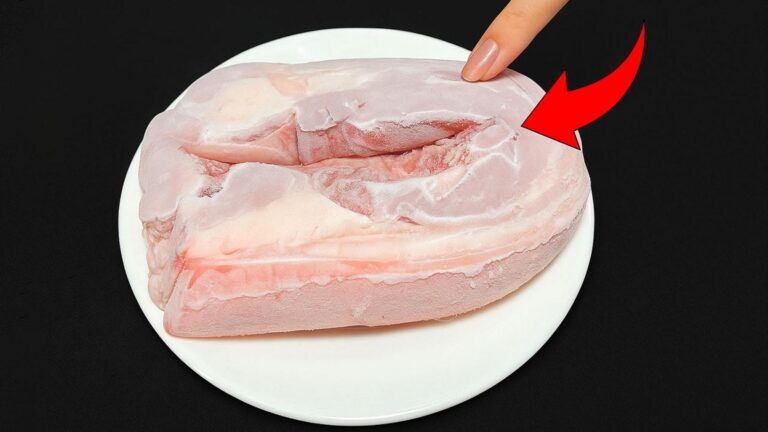 Dieser einfache Trick lässt gefrorenes Fleisch im Handumdrehen schmelzen wie Butter…