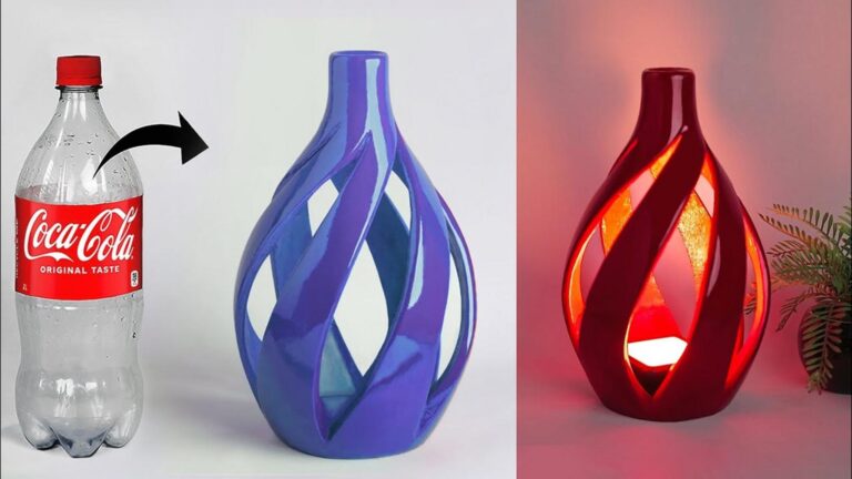 Ein alter Trick verwandelt eine Plastikflasche in eine stilvolle Lampe für dein Zuhause…