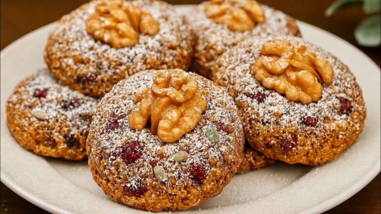 Diese einfache Idee verwandelt Haferflocken in köstliche Kekse ohne Zucker und Mehl…