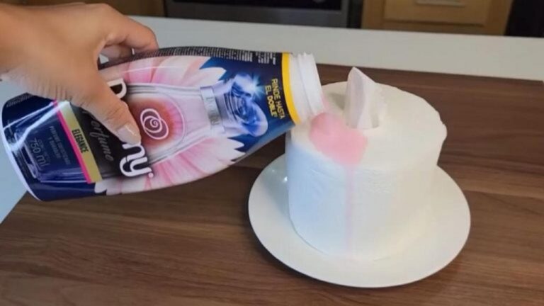 Weichspüler-Trick: So verwandeln Sie Toilettenpapier