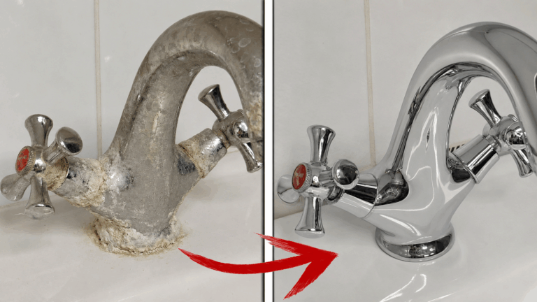 Verkalkter Wasserhahn? Mit diesem einfachen Essig-Trick glänzen Armatur und Spüle wieder
